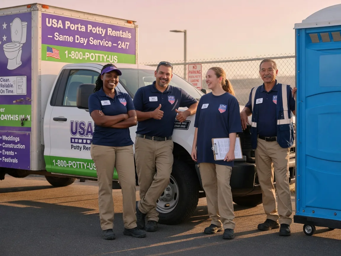 Porta Potty Rental company in Concord, AR